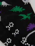 Pipiniko Socks Boys Dino Print Anti Slip 3