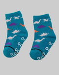 Pipiniko Socks Boys Dino Print Anti Slip 2