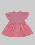 Pipiniko Short Sleeve Midi Dress Combi Polkadot Bunny