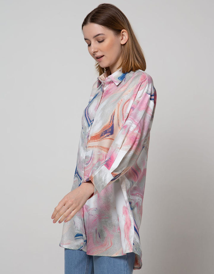 Details Long Sleeve Shirt Printed