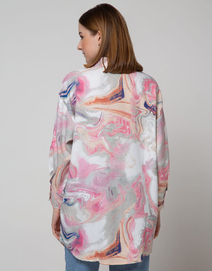 Details Long Sleeve Shirt Printed