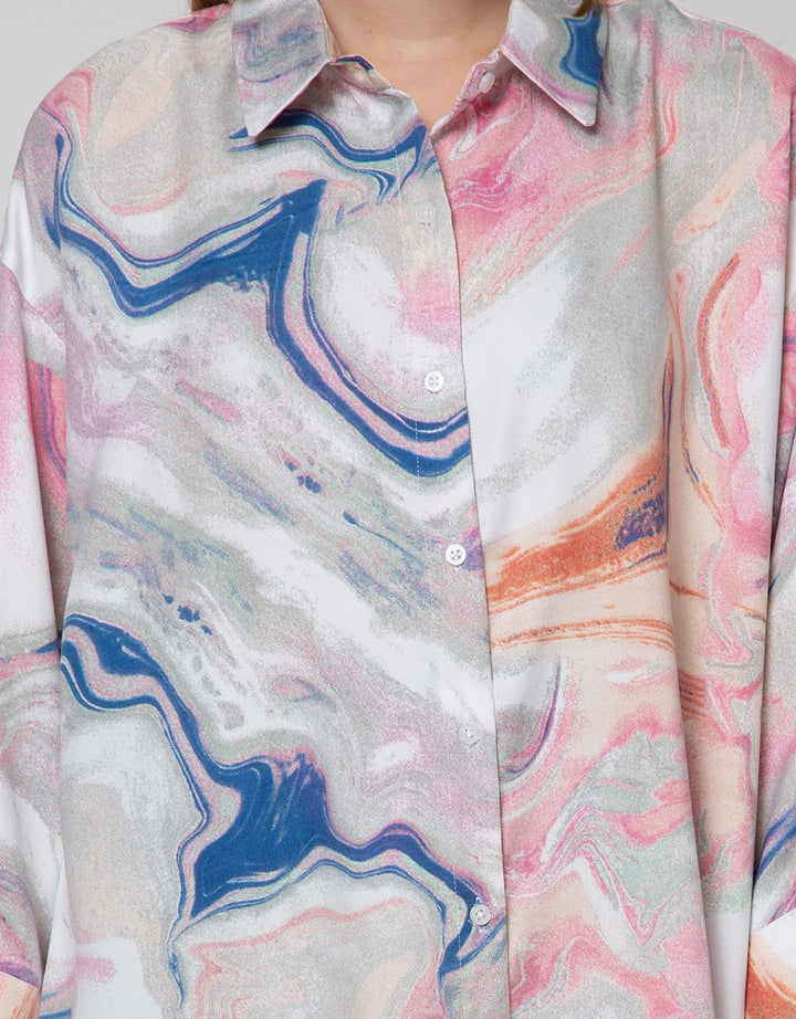 Details Long Sleeve Shirt Printed