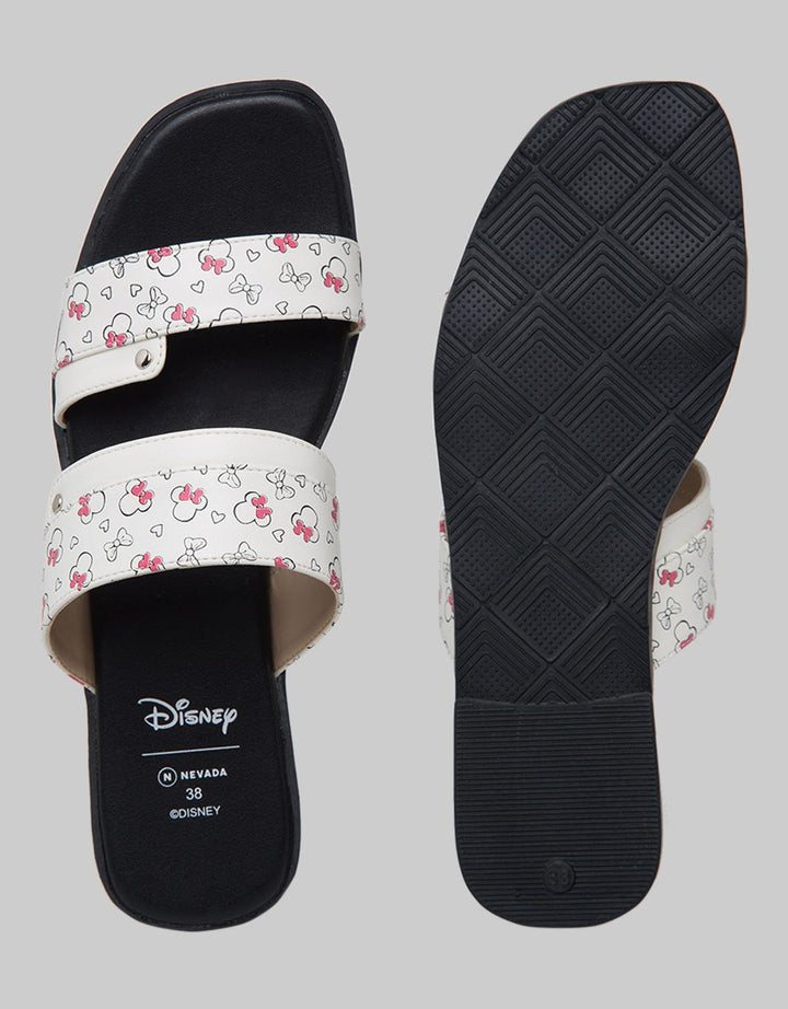 Disney Slipper Sandals Minnie Mouse Ribbon