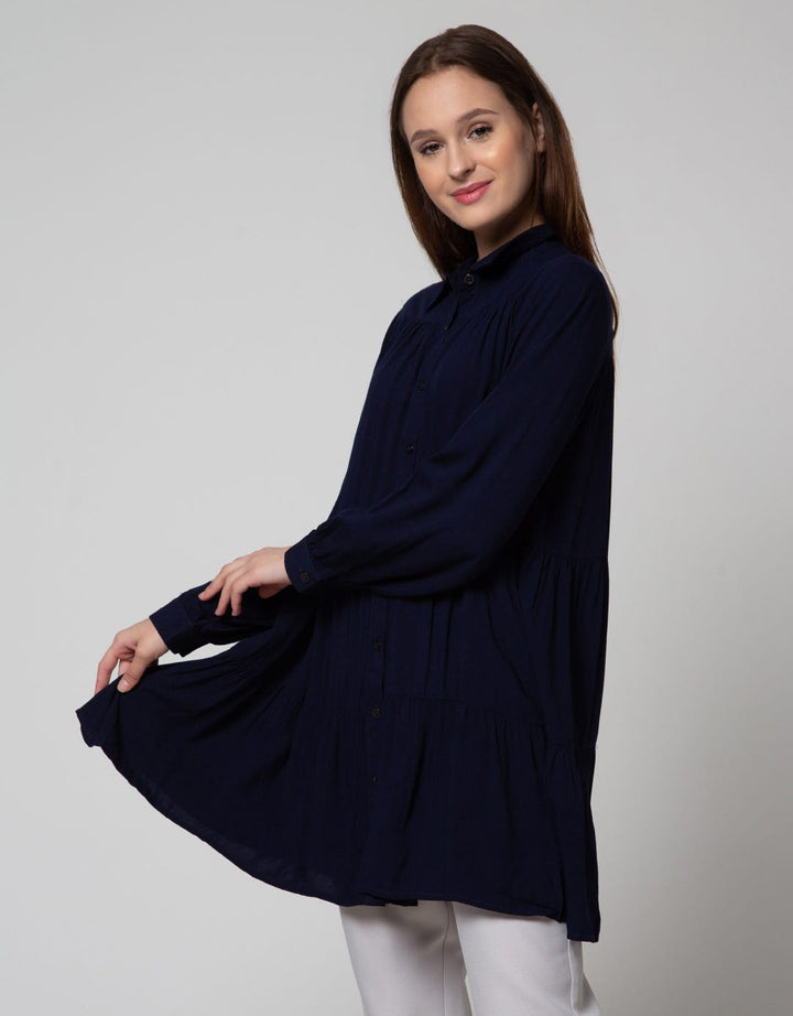 BLOUSE RAYON 30S WAR