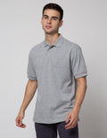 Cole Lacoste Basic Plain Polo Shirt Pria
