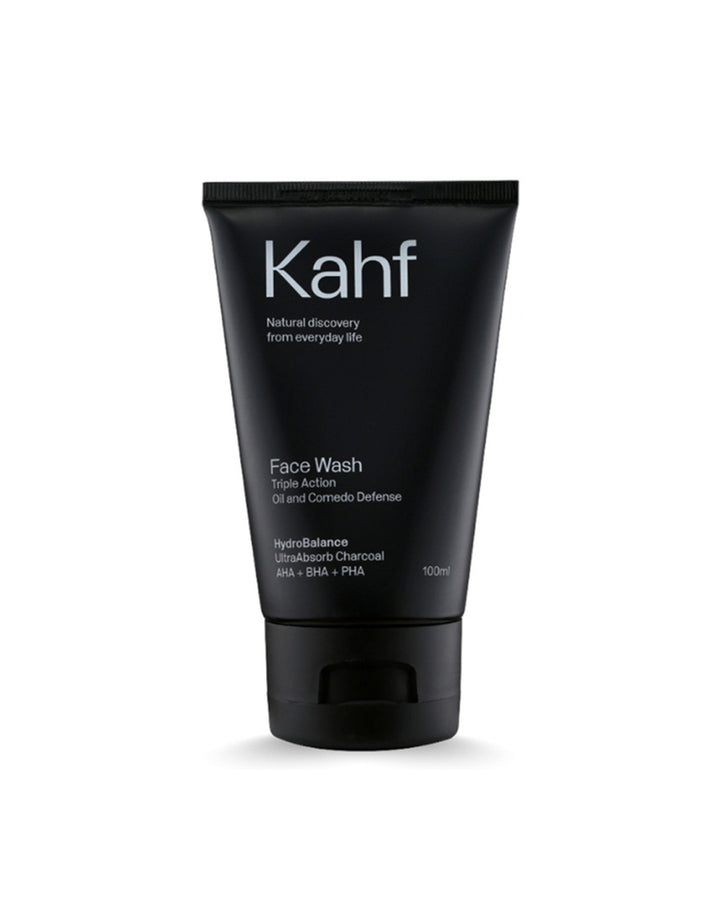 Kahf Triple Action Oil and Comedo Defense Face Wash 100 ml
