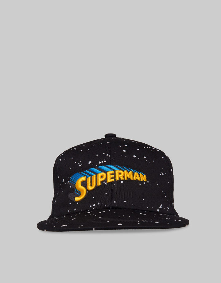 Character Cap Topi Superman Shadow Bordir