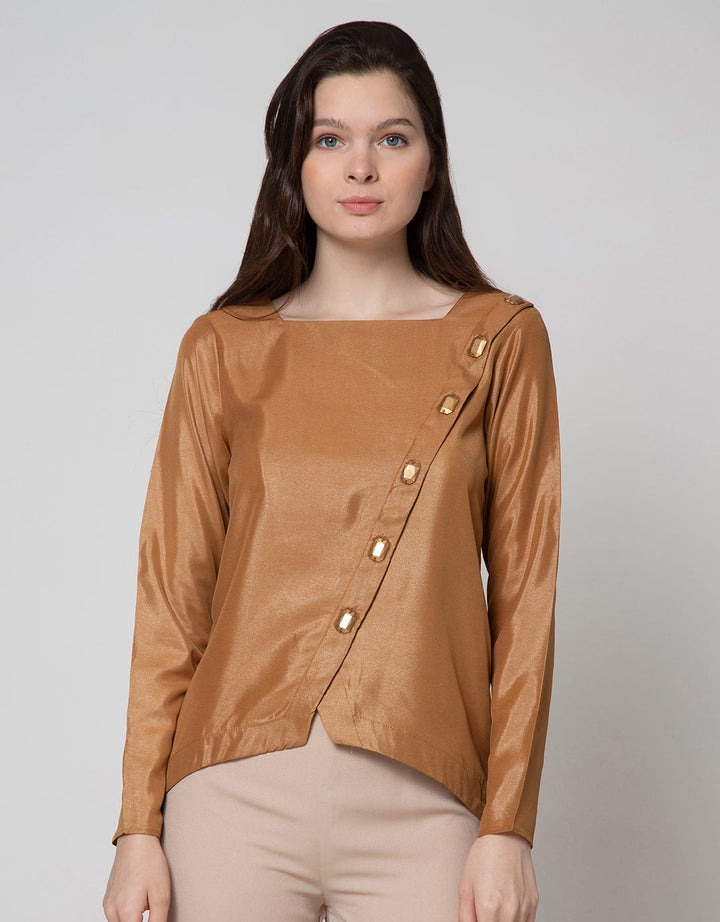 Azzar Orah Glitter Blouse