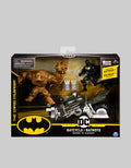 Bandai Batcycle Batmoto Vehicle and Clayface 4 Inch Figure