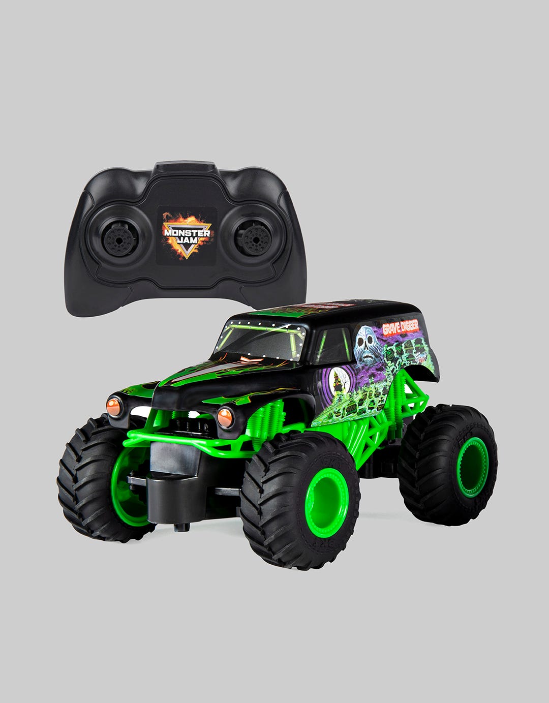 Bandai Monster Jam RC-1/24th Scale-Grave Digger
