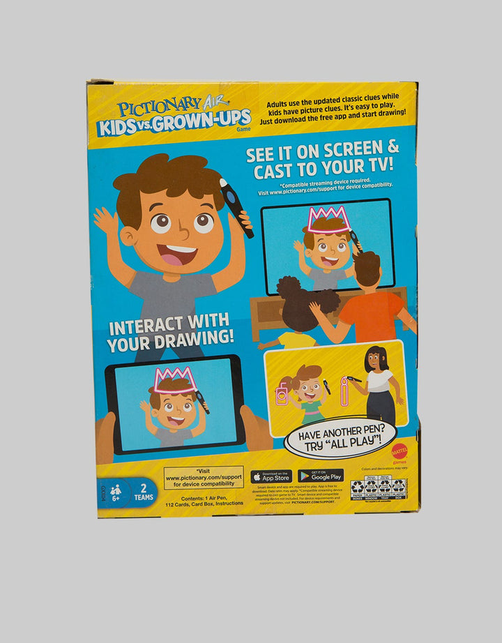 Mattel Pictionary Air Kid Vs Adult Gxx04