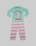 Kidz Too Top-Bottom Set Sleep Wear Unicorn Salur