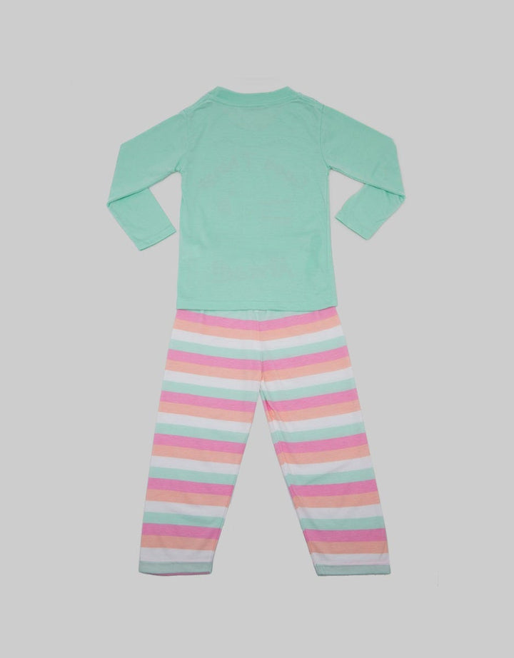 Kidz Too Top-Bottom Set Sleep Wear Unicorn Salur