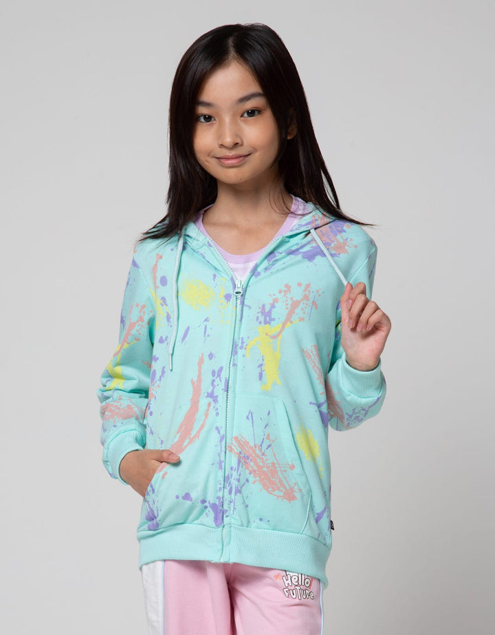 Nevada Pastel Splash Girls Jacket