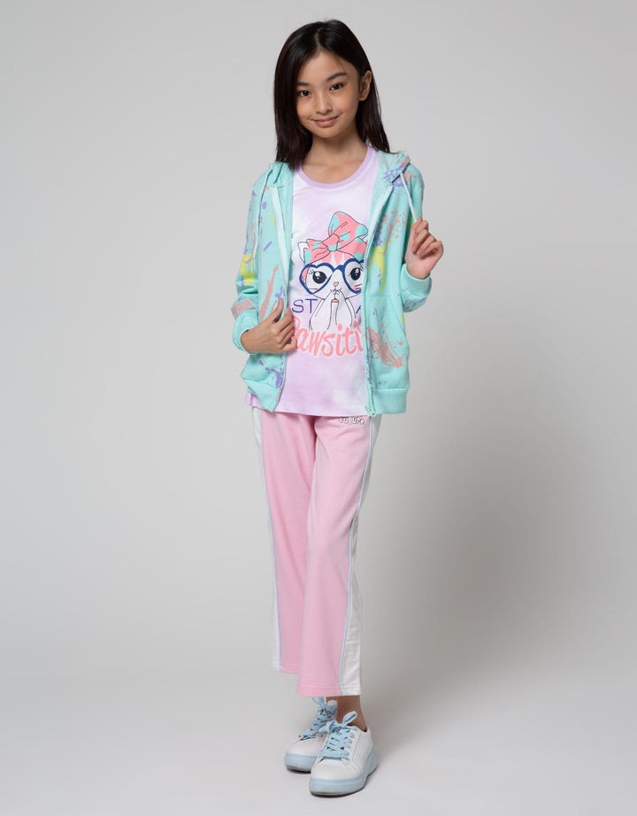 Nevada Pastel Splash Girls Jacket