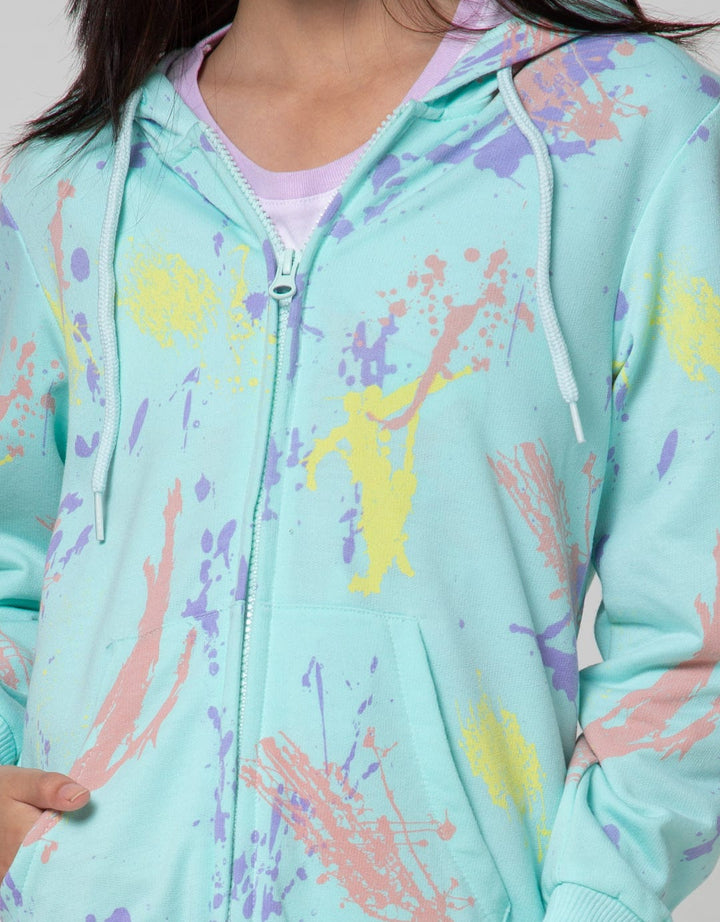 Nevada Pastel Splash Girls Jacket