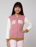 Nevada Bordir Rock Jaket Anak Perempuan