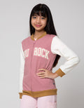 Nevada Bordir Rock Jaket Anak Perempuan