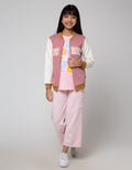 Nevada Bordir Rock Jaket Anak Perempuan