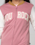 Nevada Bordir Rock Jaket Anak Perempuan