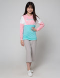 Nevada Bonjour Print Girls Sweater