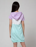 Nevada Short Sleeve Midi Dress Hoodie Bordir Handuk Awesome