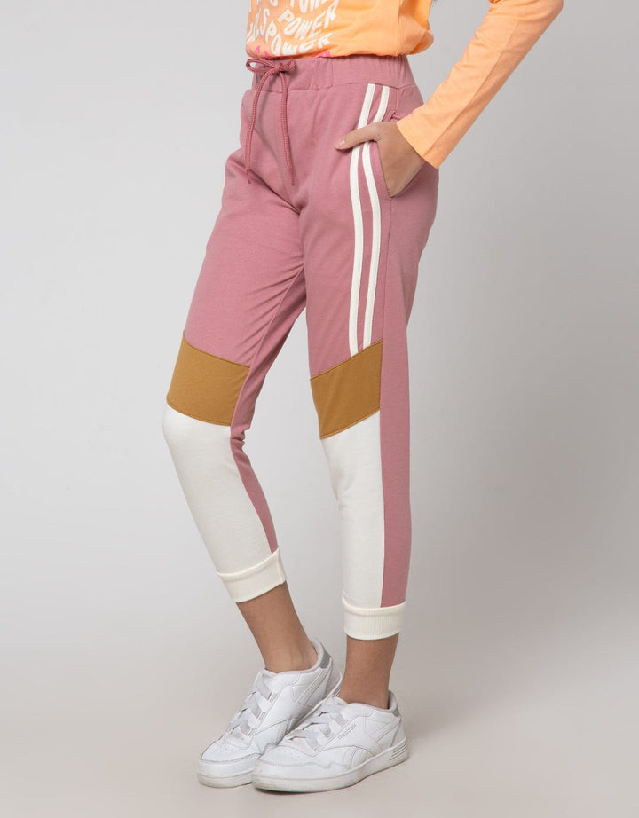 Nevada Side Stripe Celana Jogger Anak Perempuan