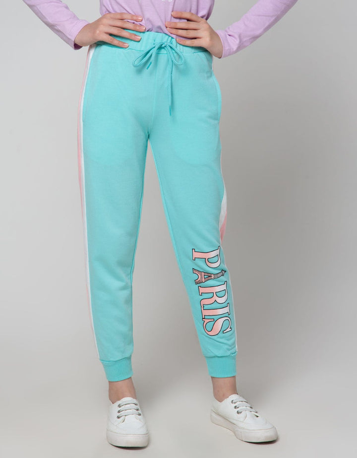 Nevada Paris Gradient Girls Joggers