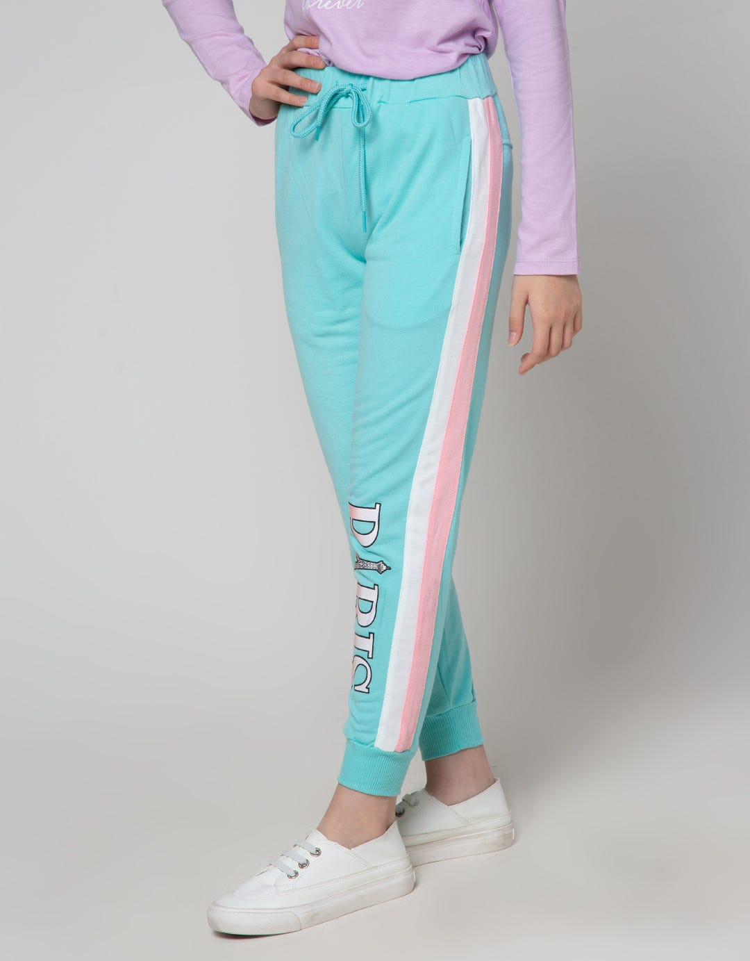 Nevada Paris Gradient Girls Joggers