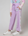 Nevada Long Pants Knit Wide Leg Print Awesome