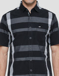 Cardinal Check Print Kemeja Pria