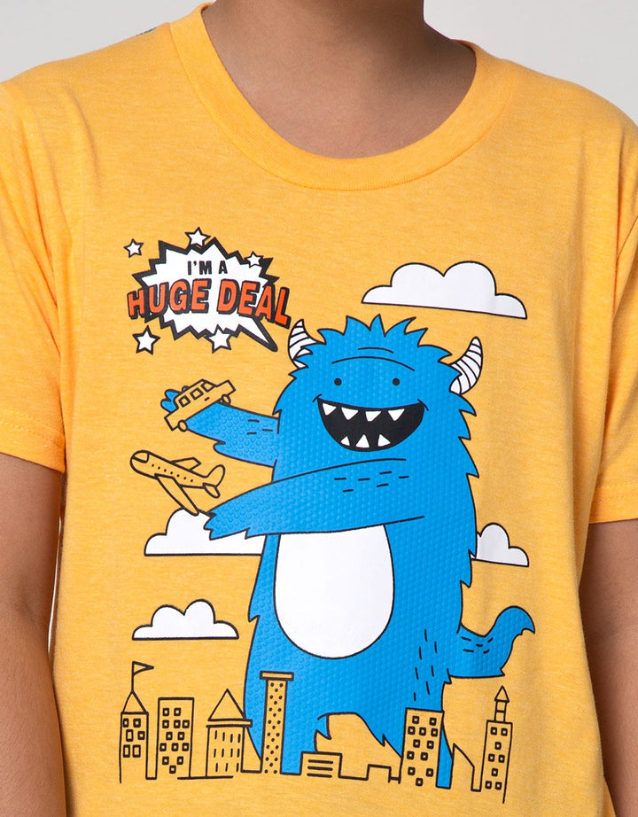 Little M Monster Cartoon Kids T-Shirt