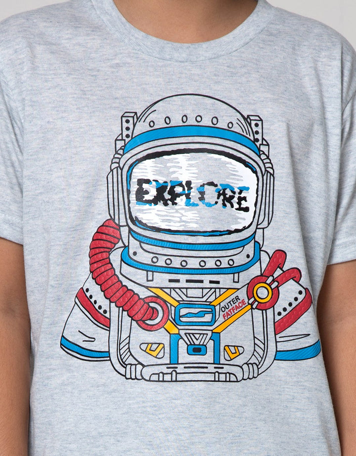 Little M Explore Wording Kids Printed T-Shirt