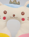 Little M Cushion Cat Tail Neck Pillow Spandex 13"