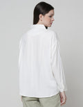 Nevada Long Sleeve Shirt Top Oversize With Pocket