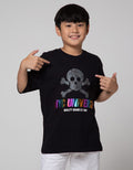 Nevada Short Sleeve Oversized Skull Hologram T-Shirt