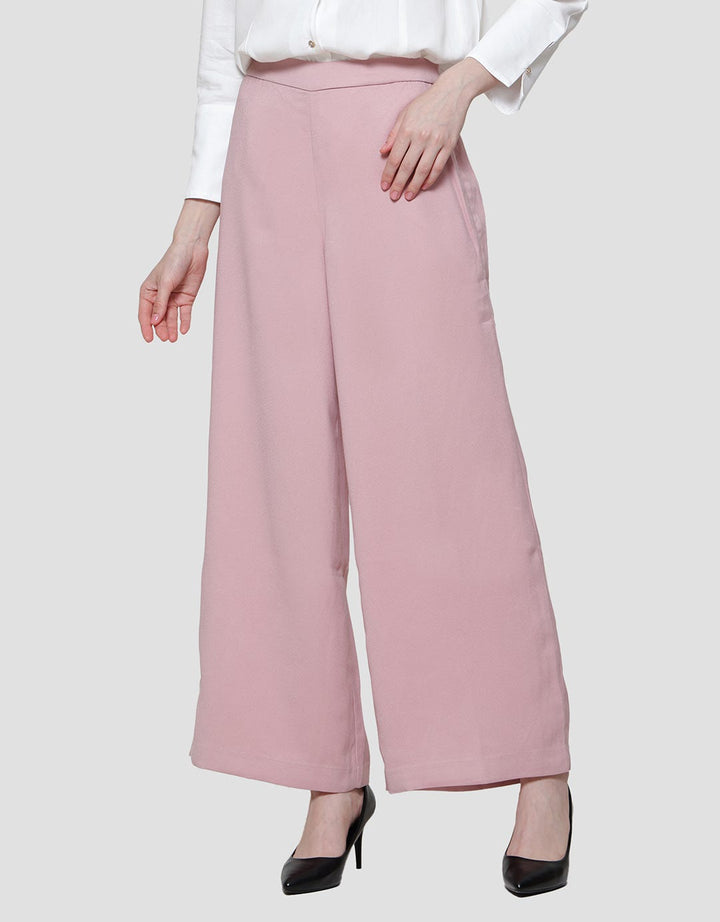 Cardinal Femme Plain Look Celana Pallazo Wanita