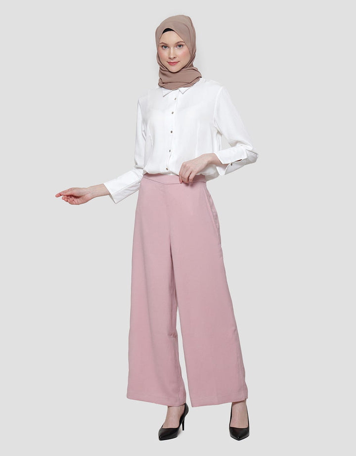 Cardinal Femme Plain Look Celana Pallazo Wanita