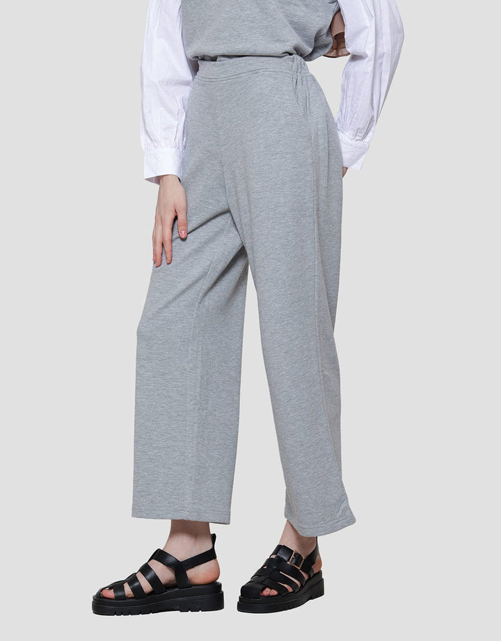 Cardinal Femme Plain Pallazo Celana Wanita