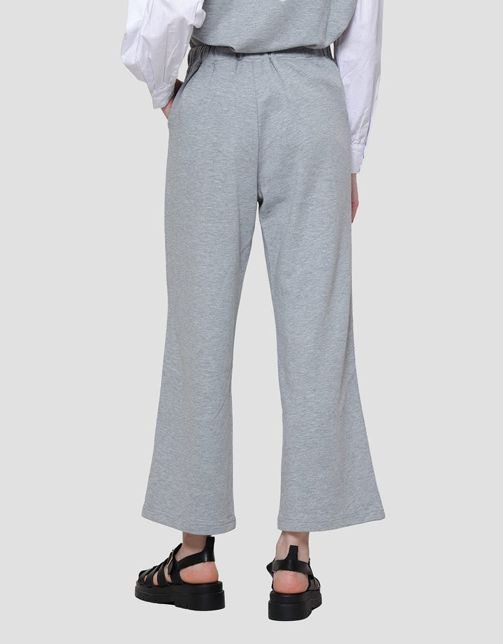 Cardinal Femme Plain Pallazo Celana Wanita