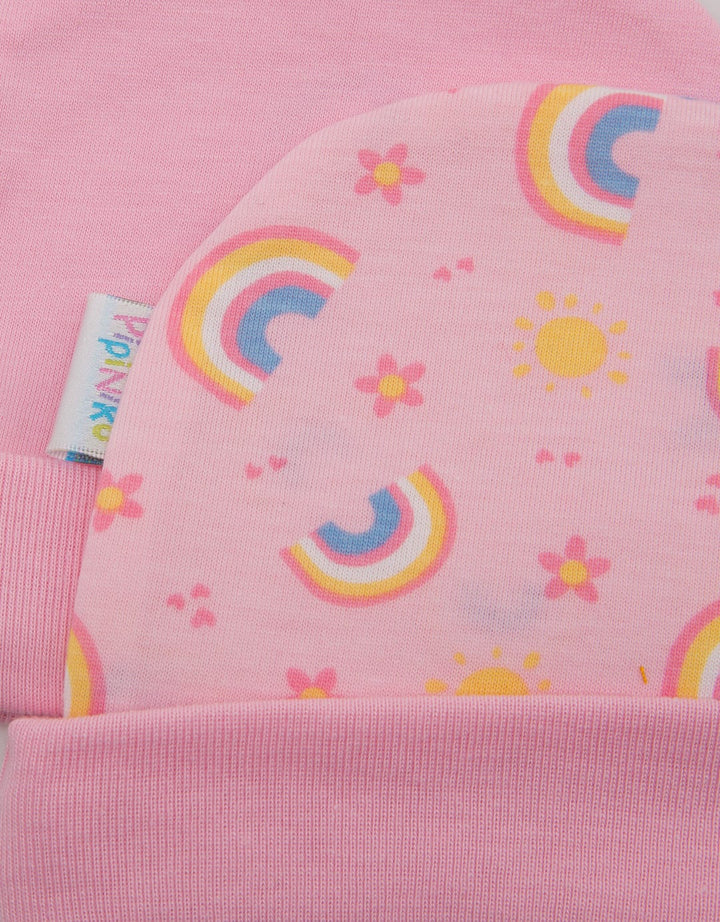 Pipiniko Beanie Hat 2 Pcs Rainbow Hat