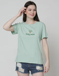 Nevada Short Sleeve T-Shirt Solid Lovely Cactus