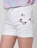 Cardinal Kids Girls Meow Celana Pendek Anak Perempuan