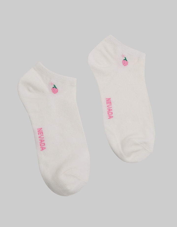 Nevada Socks Ankle Strawberry