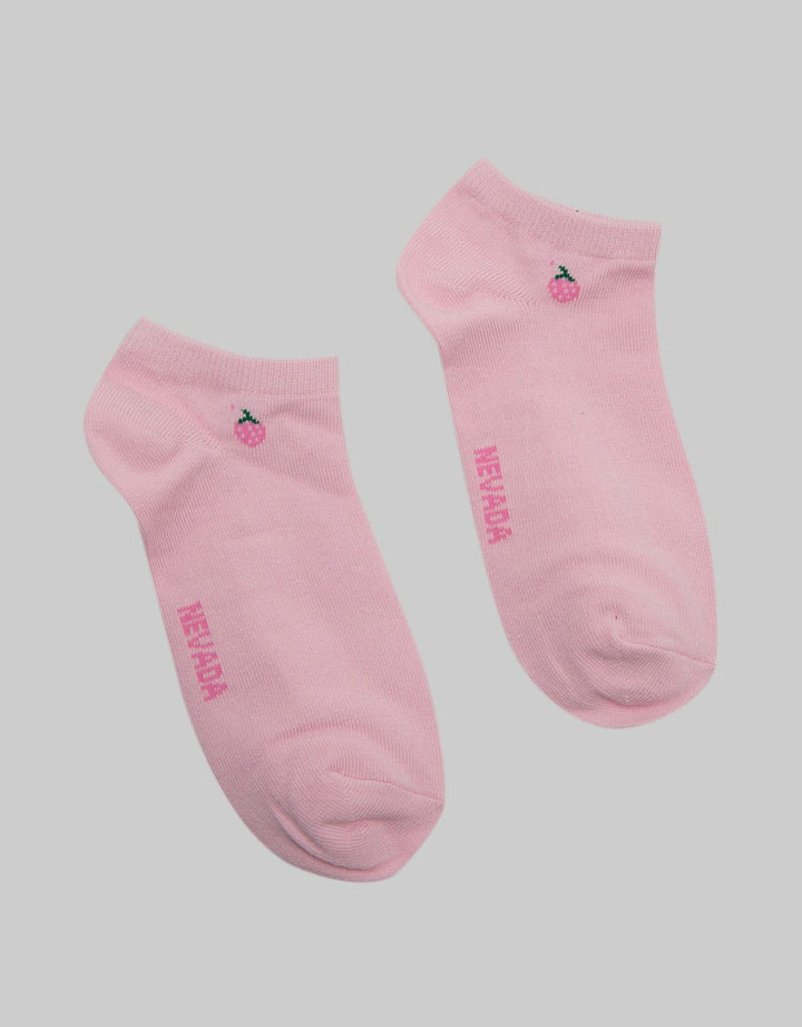Nevada Socks Ankle Strawberry