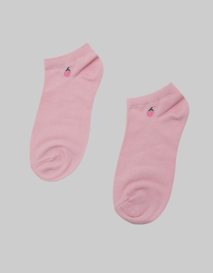 Nevada Socks Ankle Strawberry