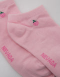 Nevada Socks Ankle Strawberry