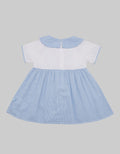 Pipiniko Newborn Girls Short Sleeve Midi Dress Anchor