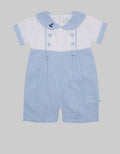 Pipiniko Newborn Boys Romper Anchor