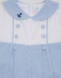 Pipiniko Newborn Boys Romper Anchor